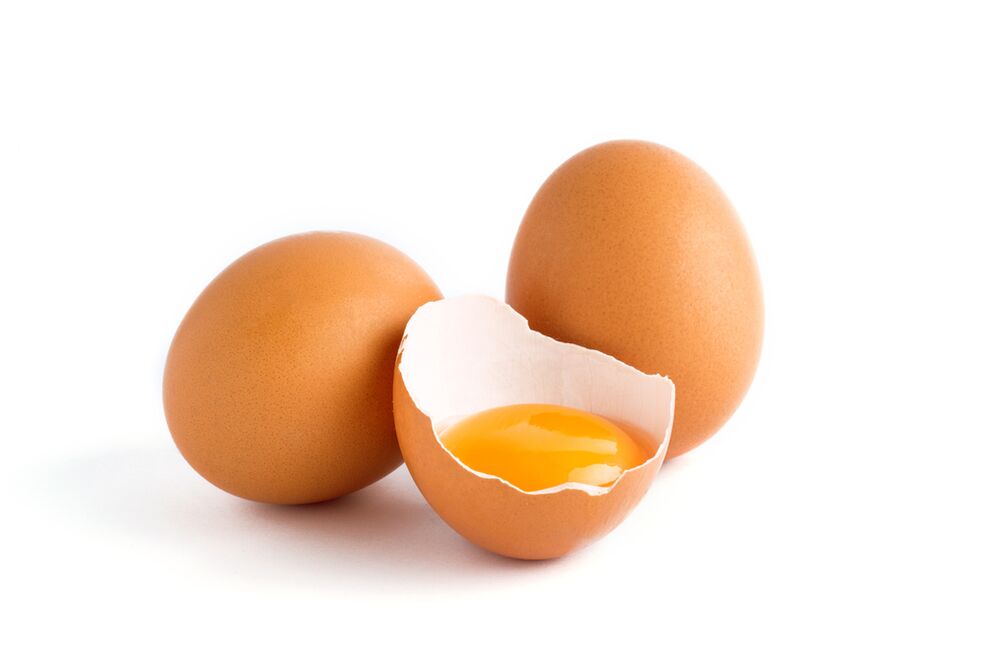 Os ovos teñen un baixo contido calórico, pero mantéñeno cheo durante moito tempo. 